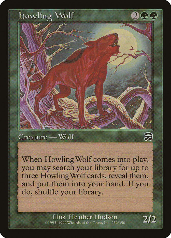 Howling Wolf (Mercadian Masques #252)