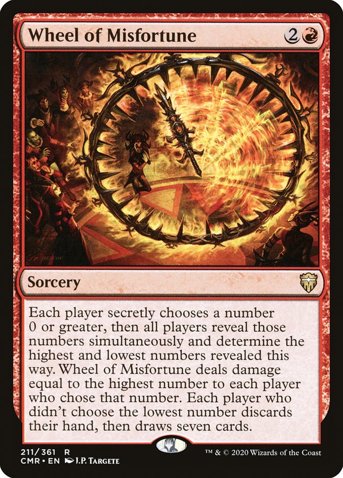 Wheel of Misfortune · Commander Legends (CMR) #211 · Scryfall Magic