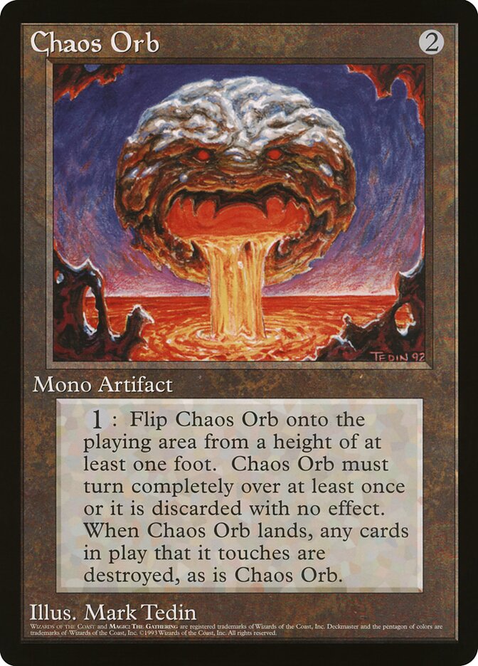Chaos Orb (Oversized 90's Promos #1)