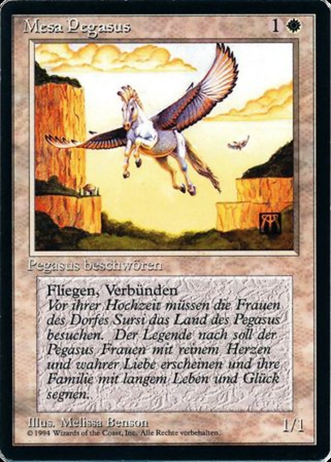 Mesa Pegasus (Foreign Black Border #28)