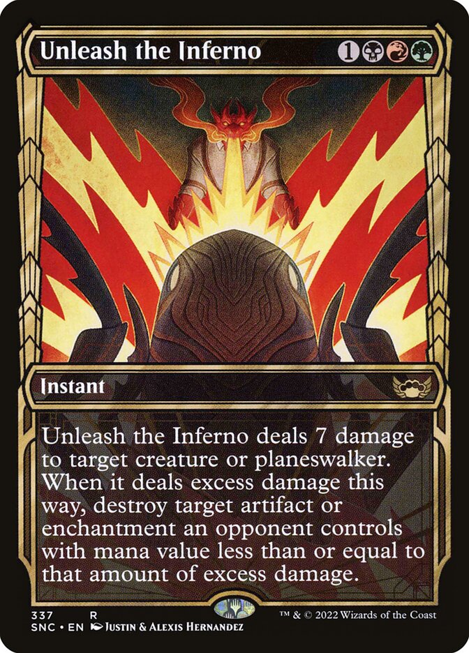 Unleash the Inferno (Streets of New Capenna #337)