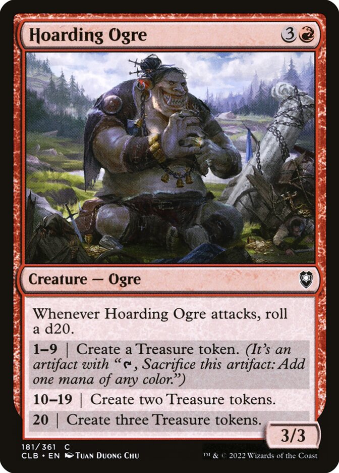 Hoarding Ogre (Commander Legends: Battle for Baldur's Gate #181)