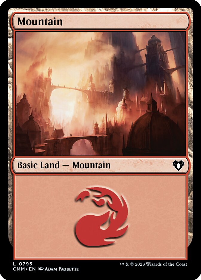 Mountain (Commander Masters #795)