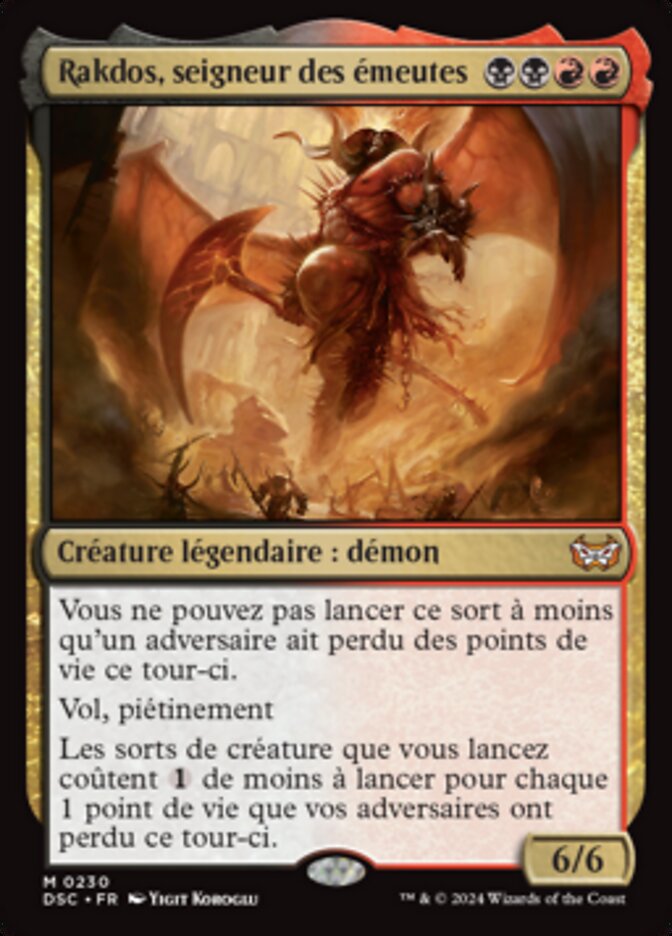 Rakdos, seigneur des émeutes