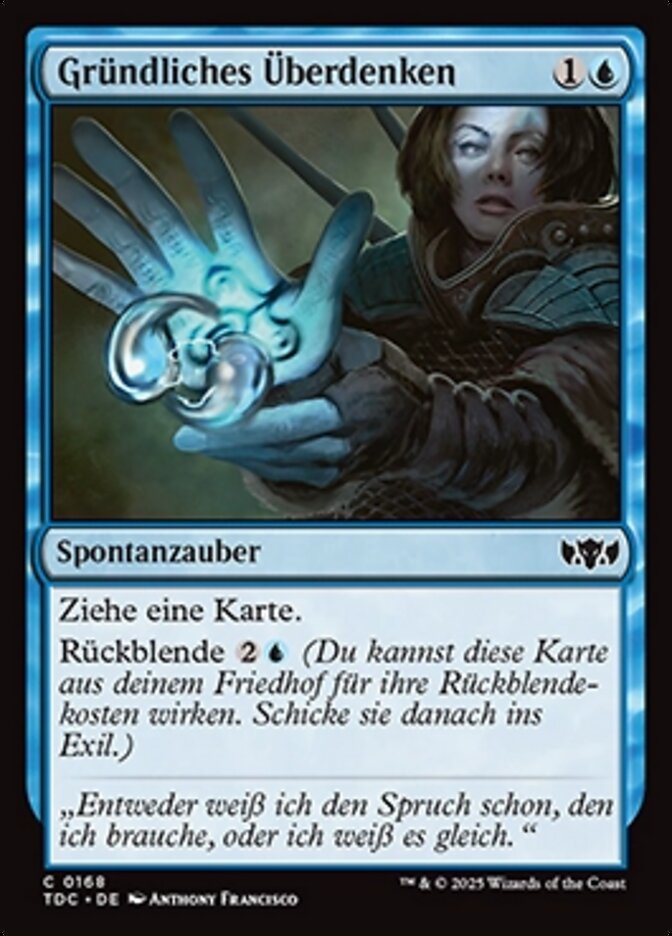 Gründliches Überdenken