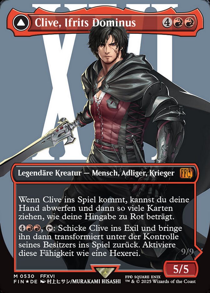 Clive, Ifrit's Dominant