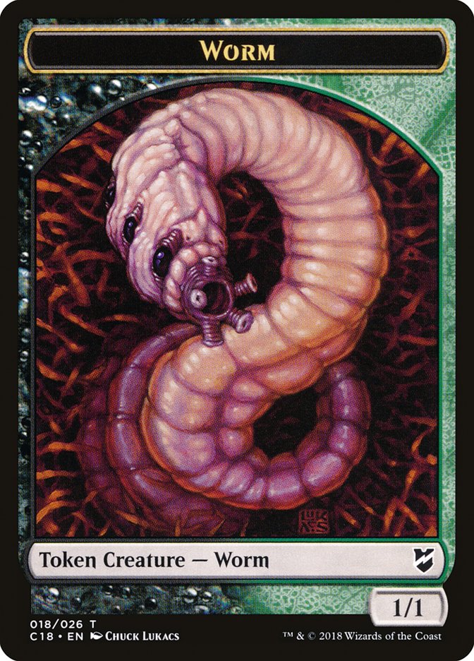Worm (Commander 2018 Tokens #18)