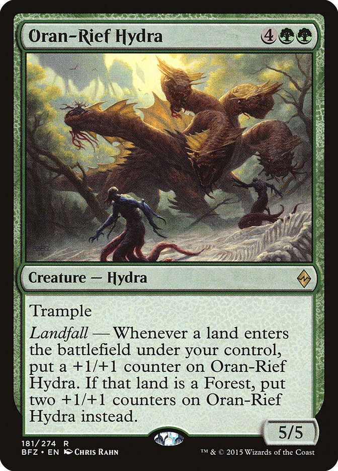Oran-Rief Hydra (Battle for Zendikar #181)