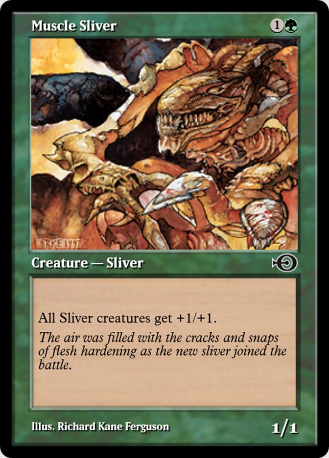 Muscle Sliver (Magic Online Promos #36034)