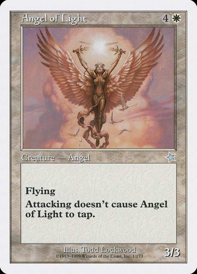 Angel of Light · Starter 1999 (S99) #1 · Scryfall Magic: The