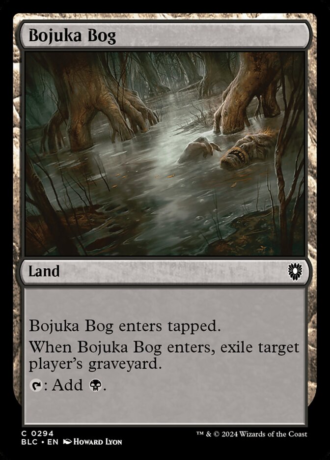 Bojuka Bog (Bloomburrow Commander #294)