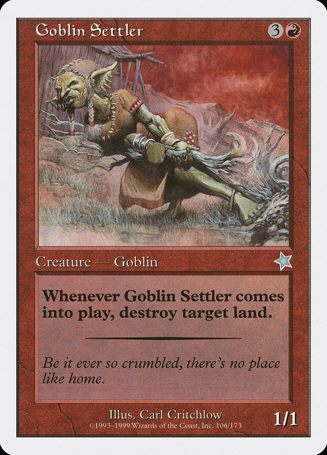 Goblin Settler (Starter 1999 #106)