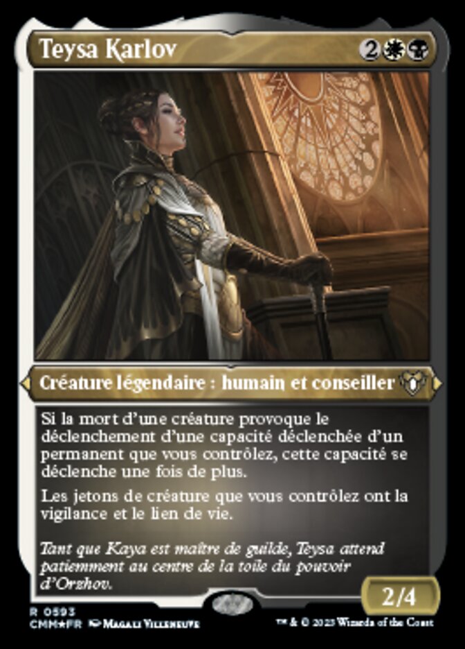 Teysa Karlov (Commander Masters #593)