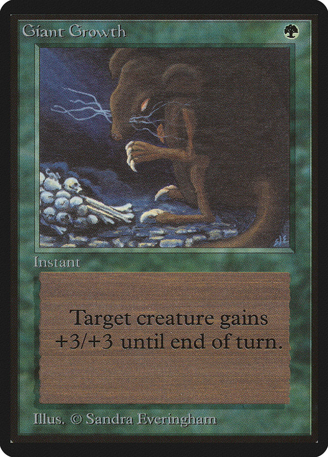 Giant Growth (Limited Edition Beta #198)