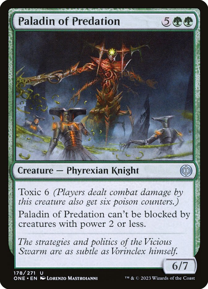 Paladin of Predation (Phyrexia: All Will Be One #178)