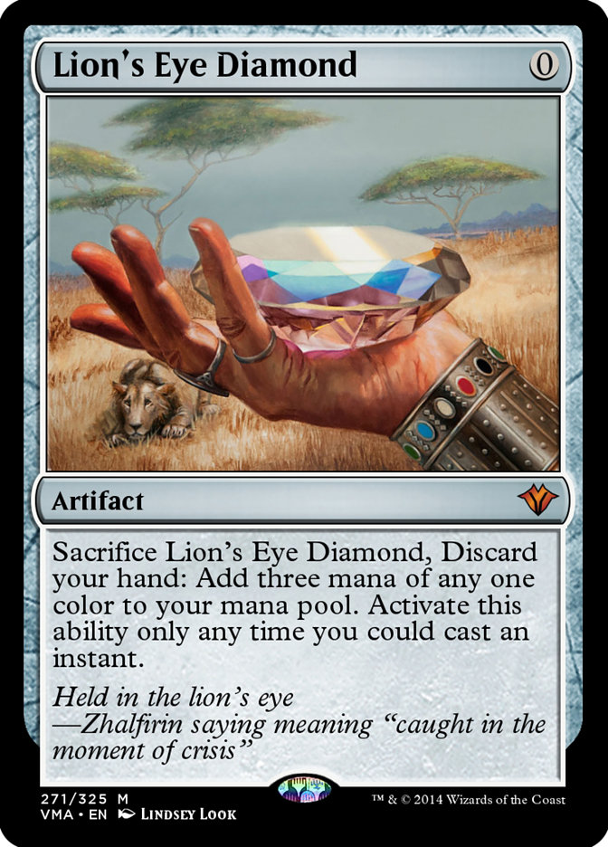 半額販壳未使用 日本語版 ライオンの瞳のダイアモンド / Lion\'s Eye Diamond B ミラージュ Magic: The Gathering MTG マジック ザ ギャザリング ボックス