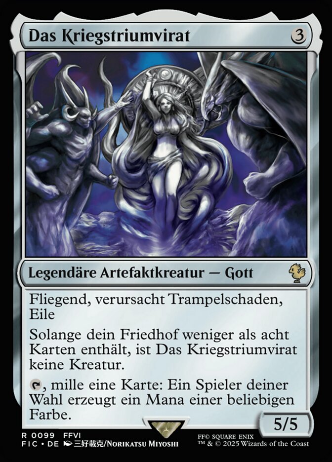 Das Kriegstriumvirat