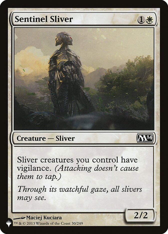 Sentinel Sliver (The List #M14-30)