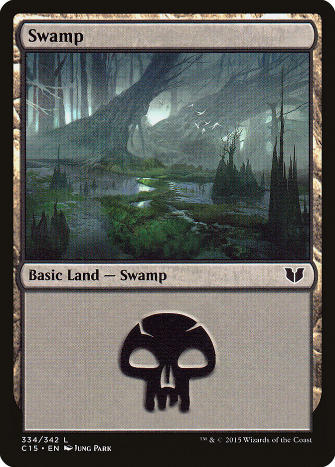 Swamp (Commander 2015 #334)