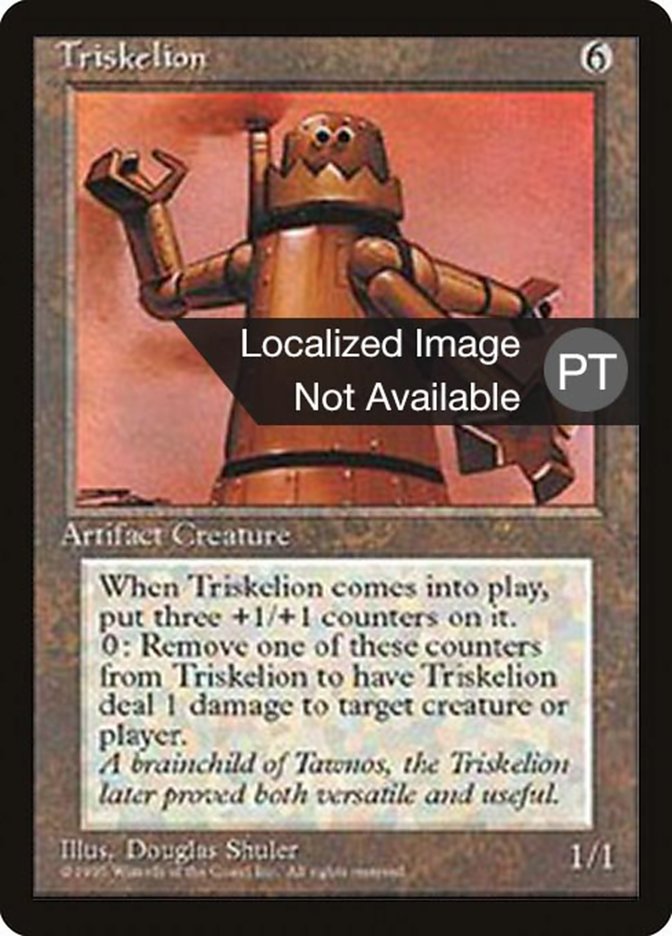 Triskelion (Fourth Edition Foreign Black Border #354)