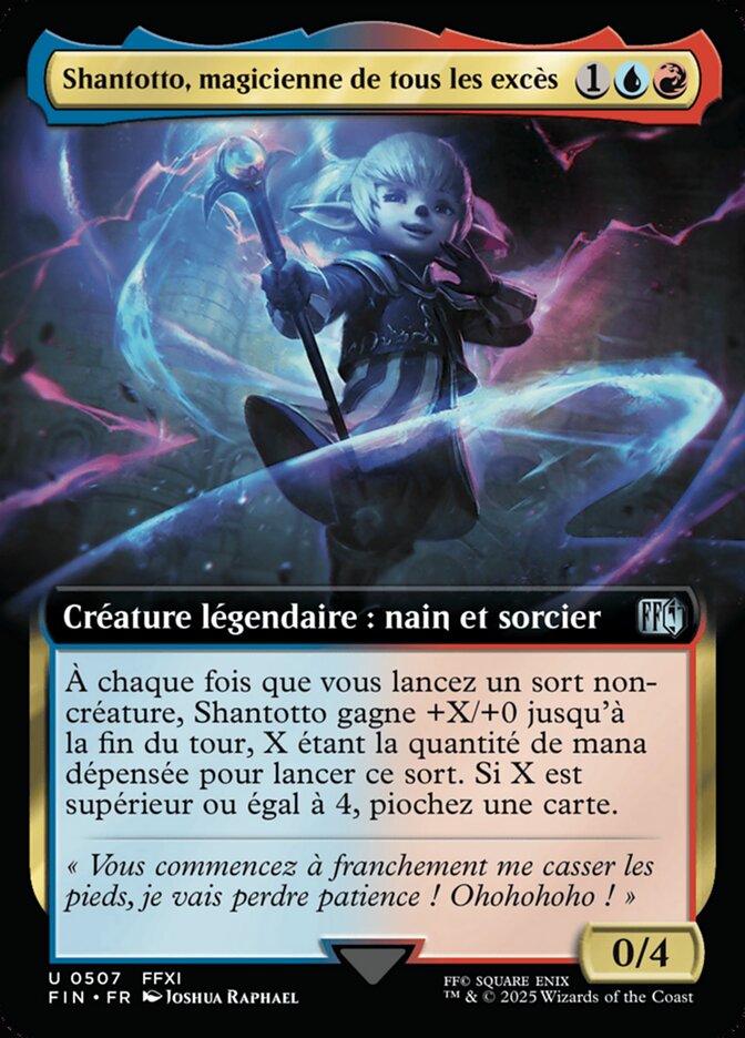 Shantotto, magicienne de tous les excès