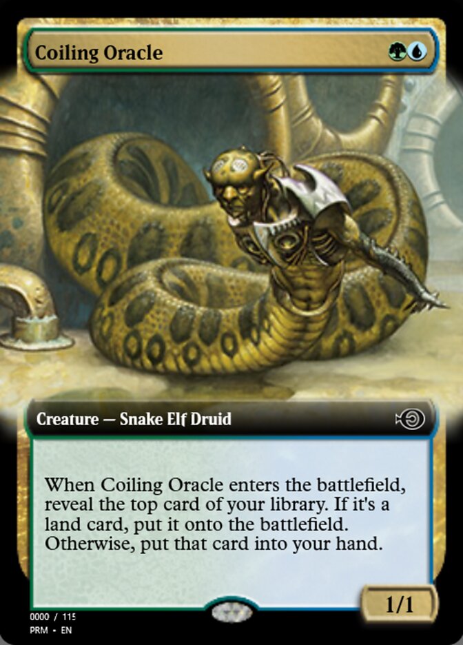 Coiling Oracle (Magic Online Promos #86120)