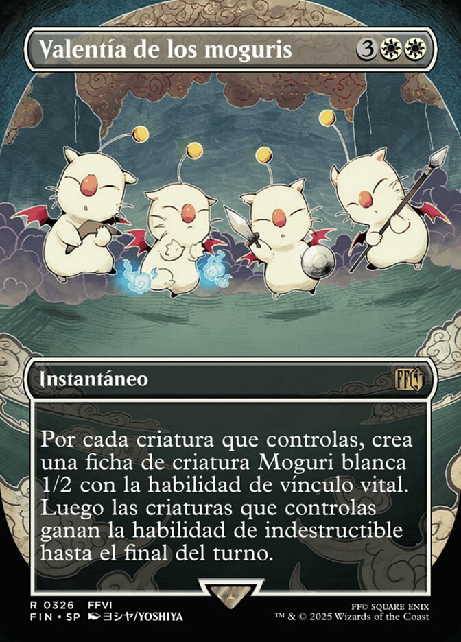 Valentía de los moguris