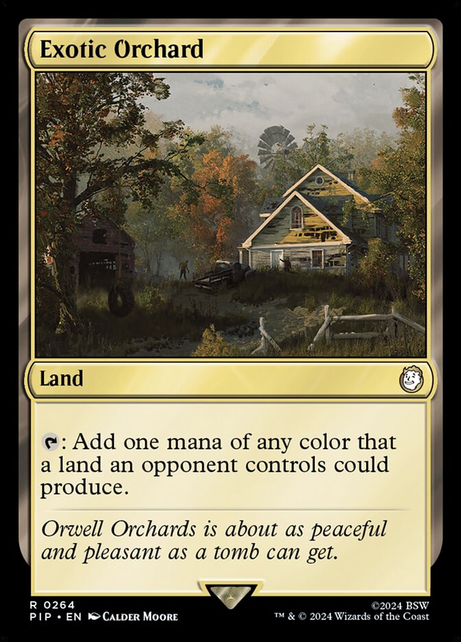 Exotic Orchard (Fallout #264)