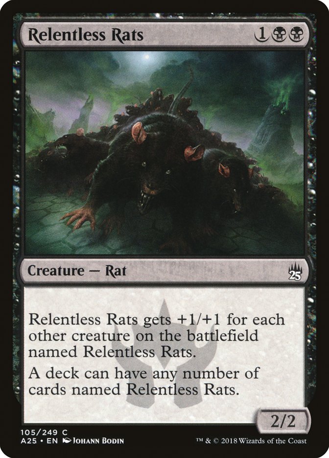 Relentless Rats (Masters 25 #105)