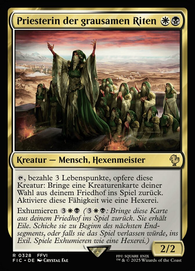 Priesterin der grausamen Riten