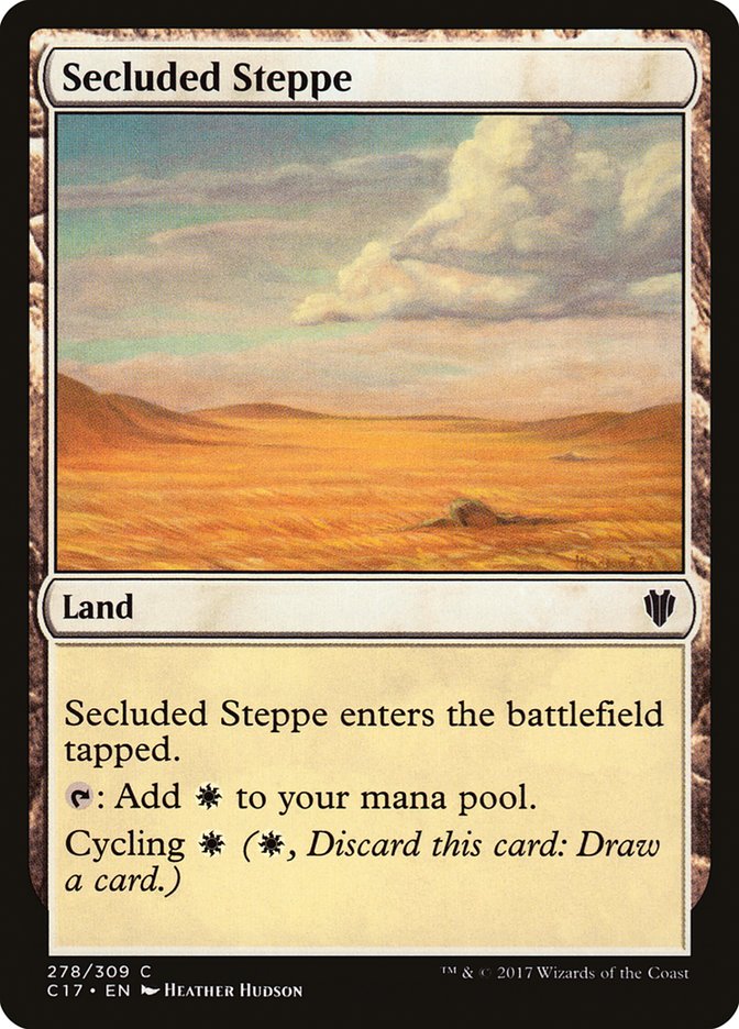 Secluded Steppe (Commander 2017 #278)