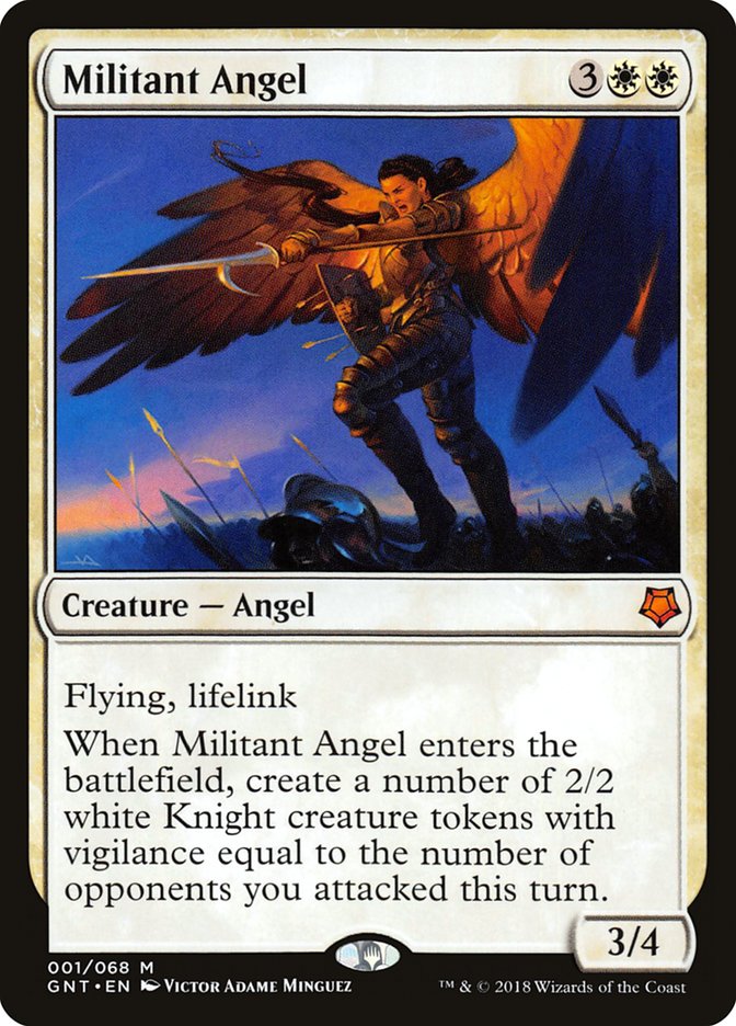 Militant Angel · Game Night (GNT) #1 · Scryfall Magic The Gathering Search