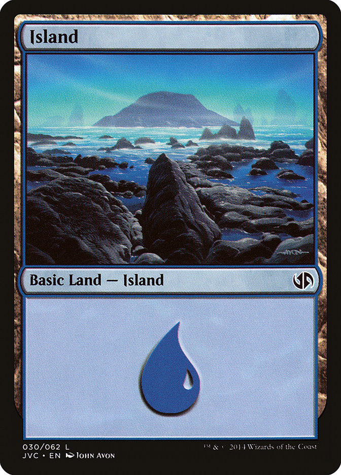 Island (Duel Decks Anthology: Jace vs. Chandra #30)