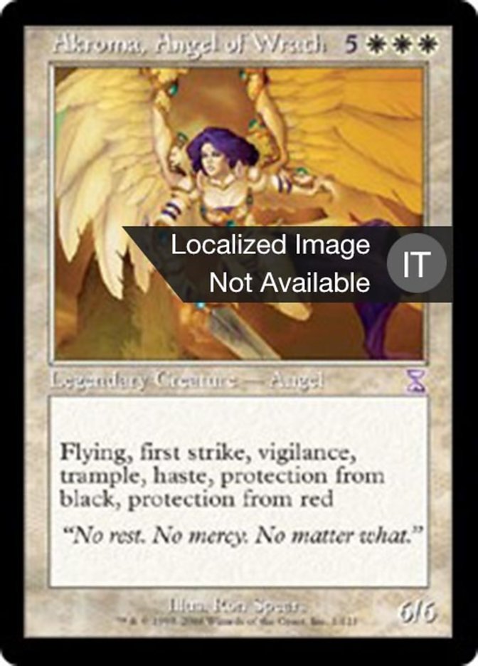 Akroma, Angel of Wrath (Time Spiral Timeshifted #1)