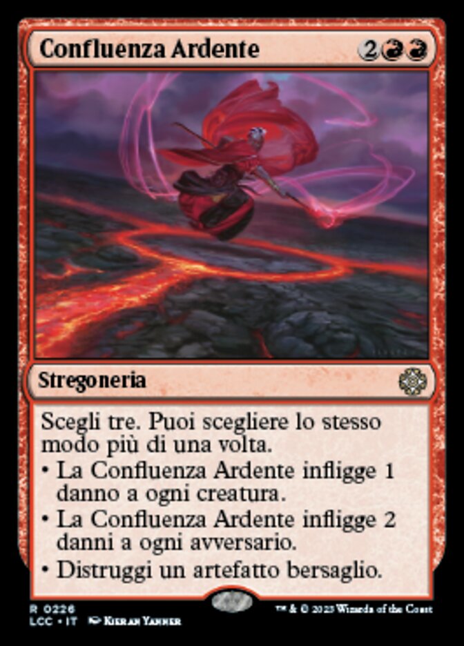 Fiery Confluence (The Lost Caverns of Ixalan Commander #226)