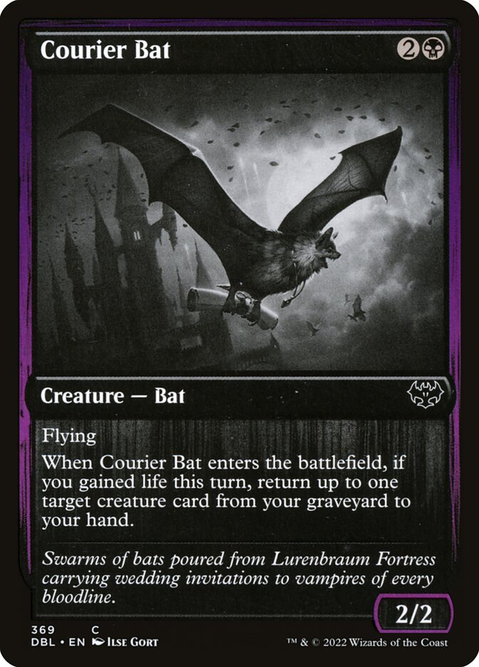 Courier Bat (Innistrad: Double Feature #369)
