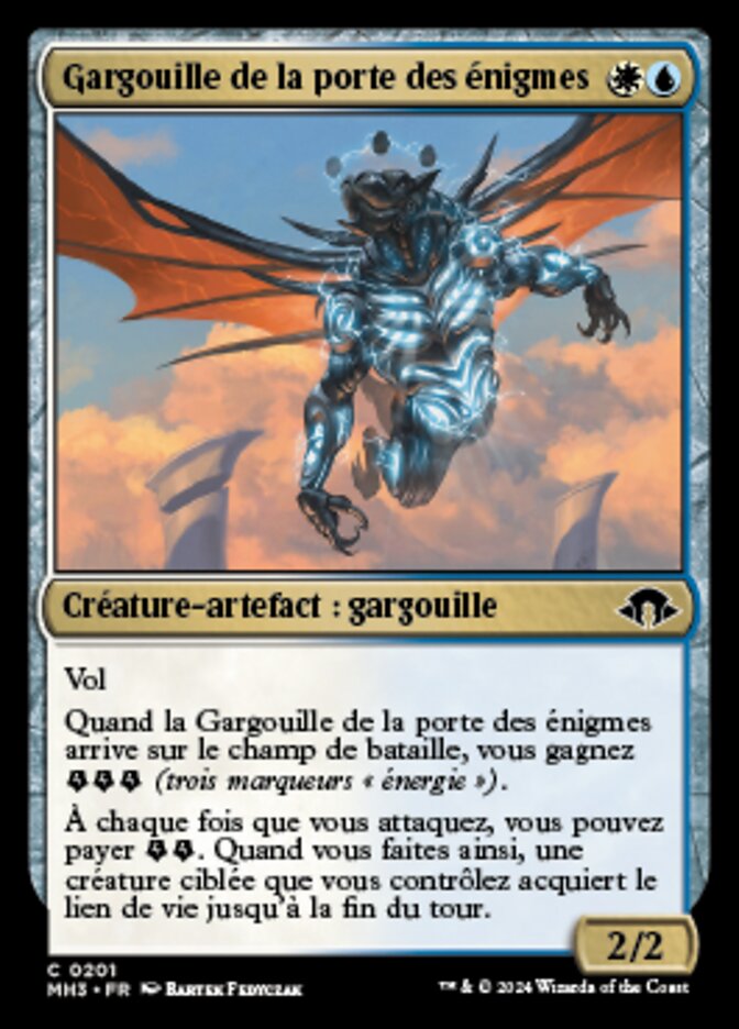 Riddle Gate Gargoyle (Modern Horizons 3 #201)