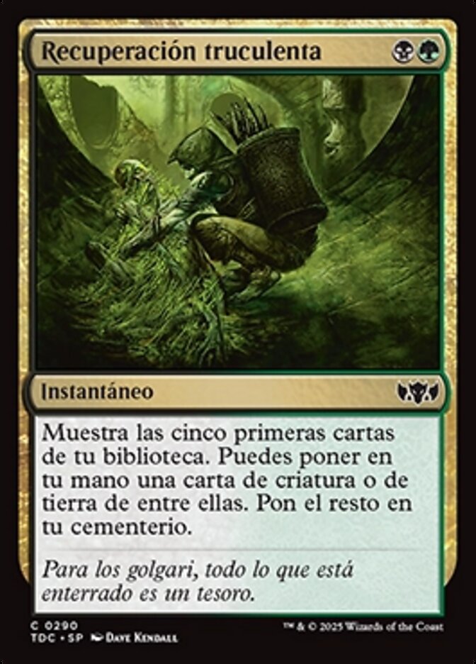 Recuperación truculenta