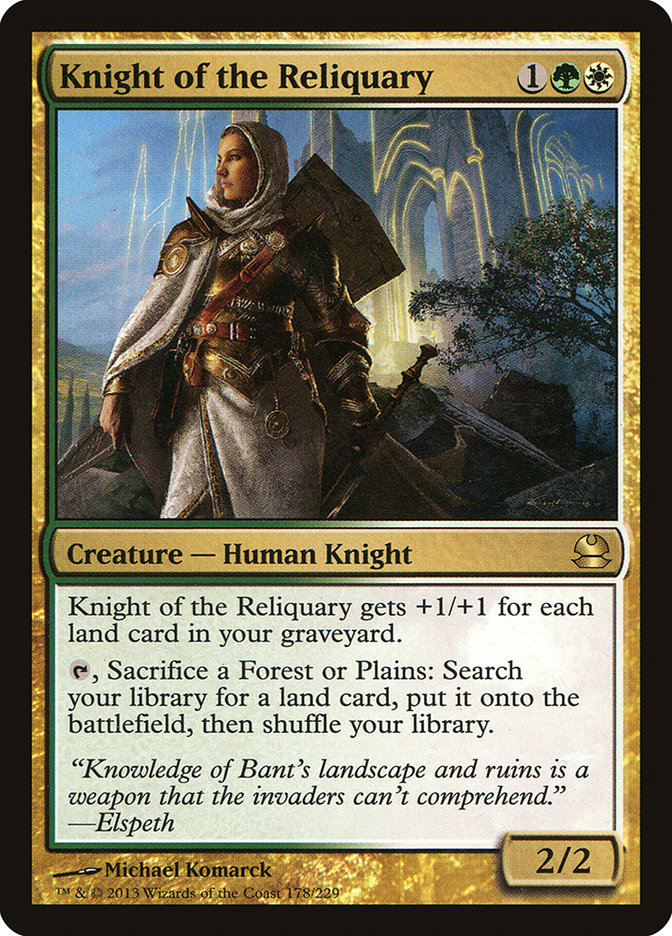 Knight of the Reliquary (Modern Masters #178)