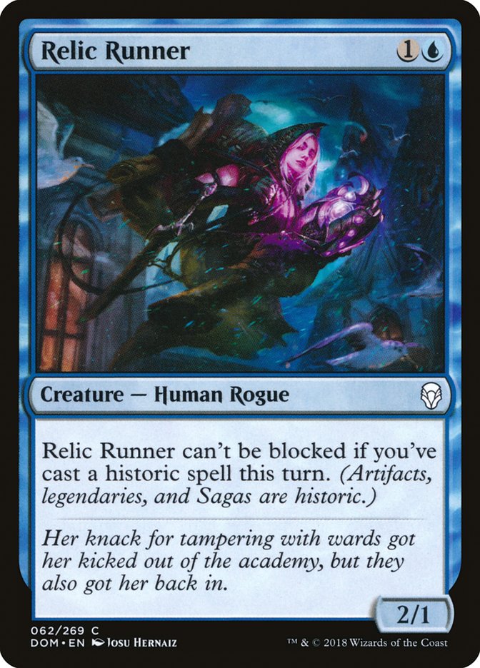 Relic Runner (Dominaria #62)