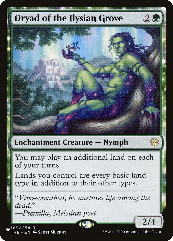 Dryad of the Ilysian Grove (The List #THB-169)