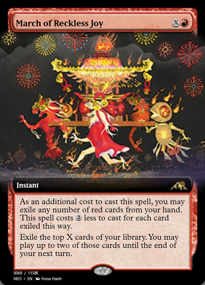 March of Reckless Joy (Magic Online Promos #98001)