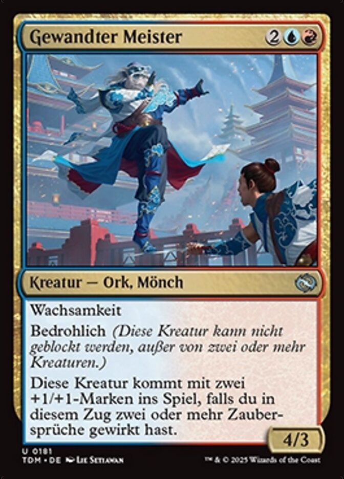 Gewandter Meister