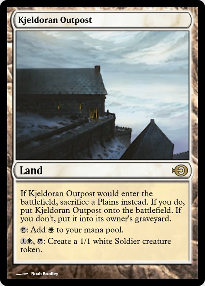 Kjeldoran Outpost (Magic Online Promos #43628)