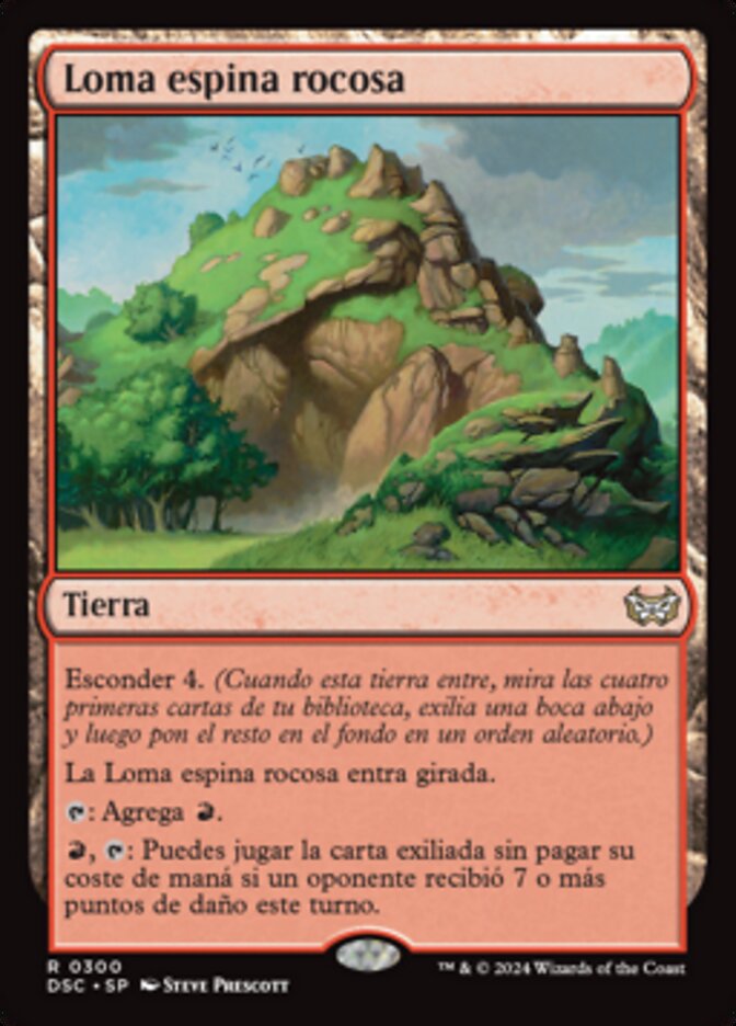 Loma espina rocosa