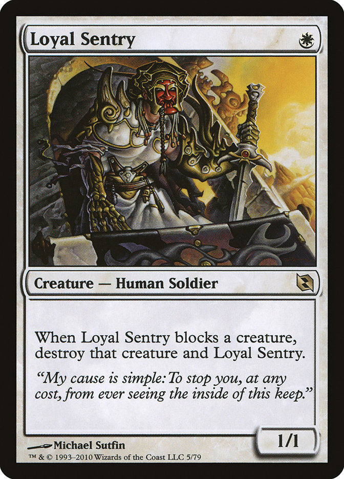 Loyal Sentry (Duel Decks: Elspeth vs. Tezzeret #5)