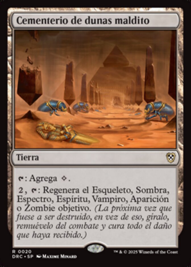 Cementerio de dunas maldito