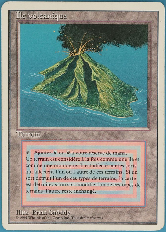 Ile volcanique (Volcanic Island) · Revised Edition (3ED) #291