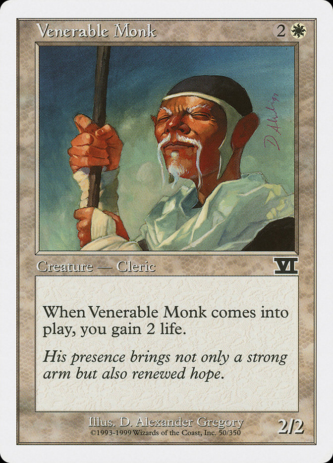 Venerable Monk (Classic Sixth Edition #50)