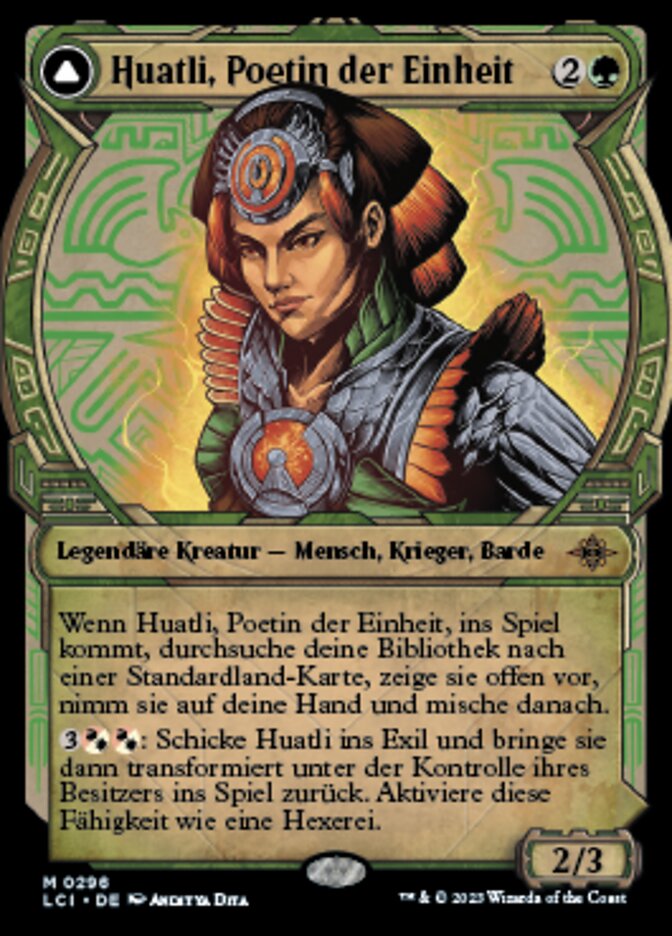 Huatli, Poetin der Einheit